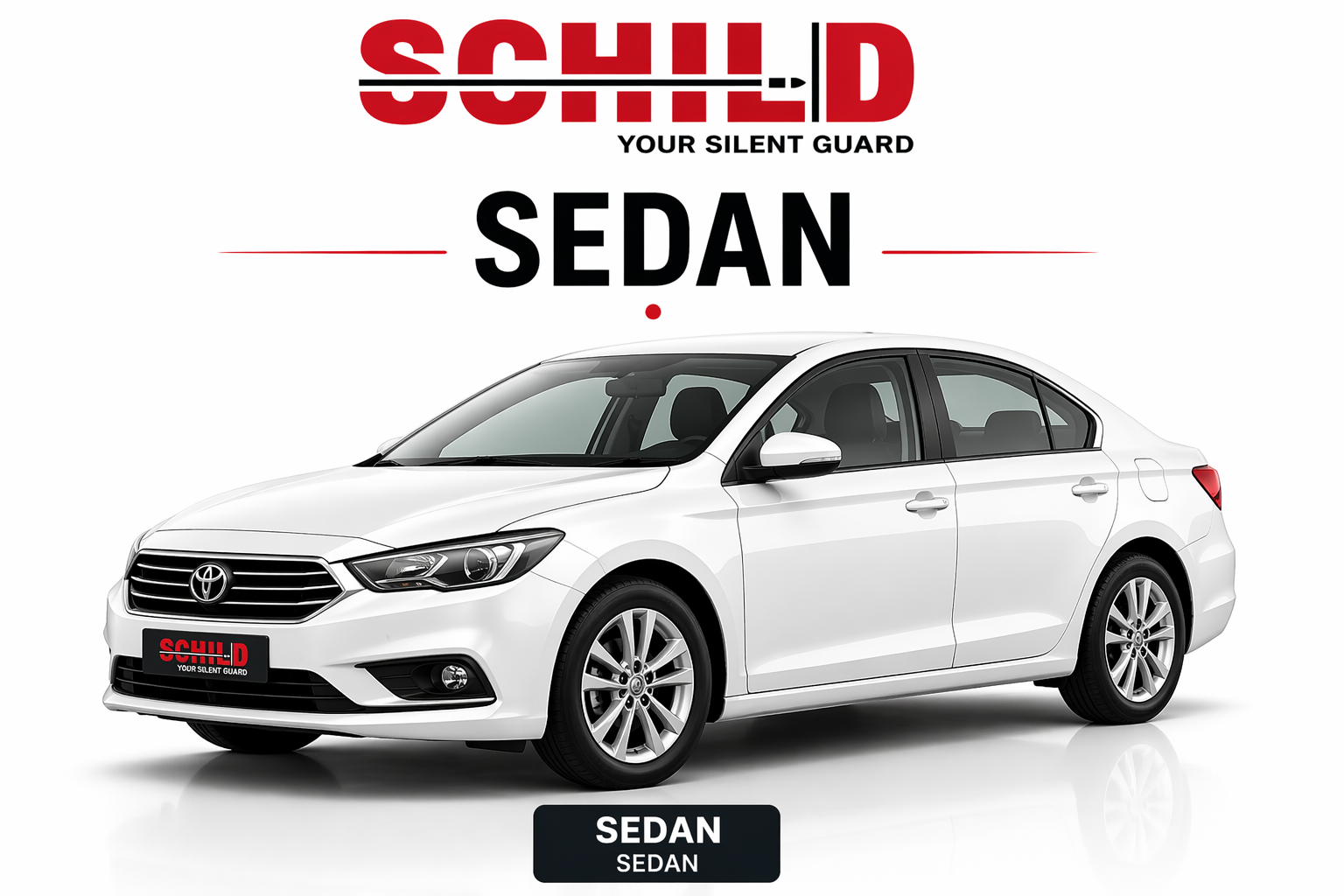 Schild Sedan Protection Film Installation | 300 & 600 Micron